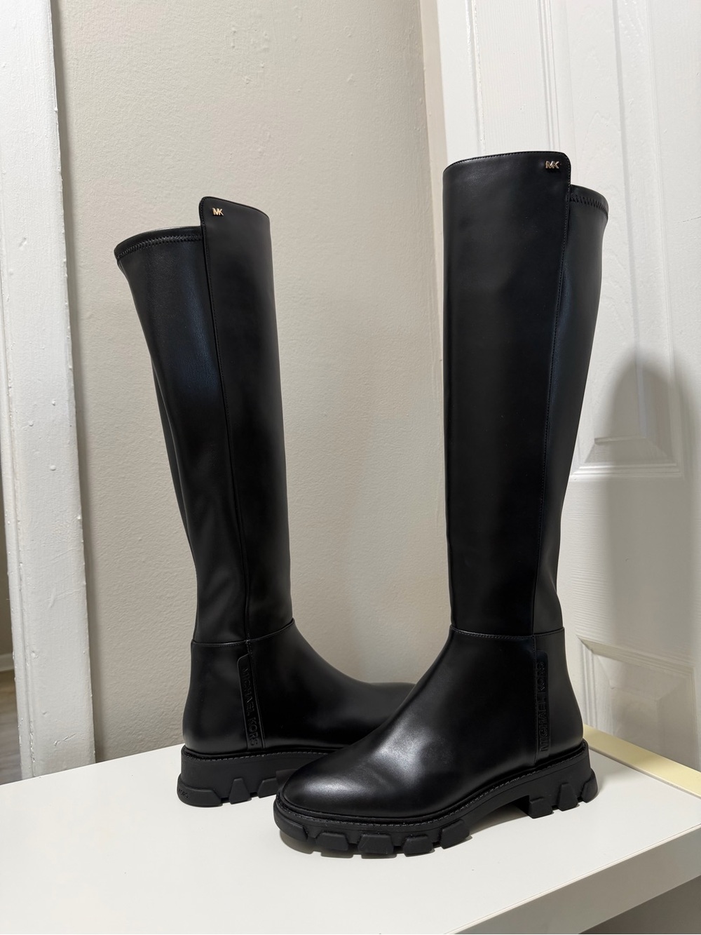Michael Kors Black Ridley Riding Boot - Picture 4 of 9